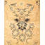Tapis unique noué à la main beige Denzer de 6 pi 0 po x 9 pi 3 po