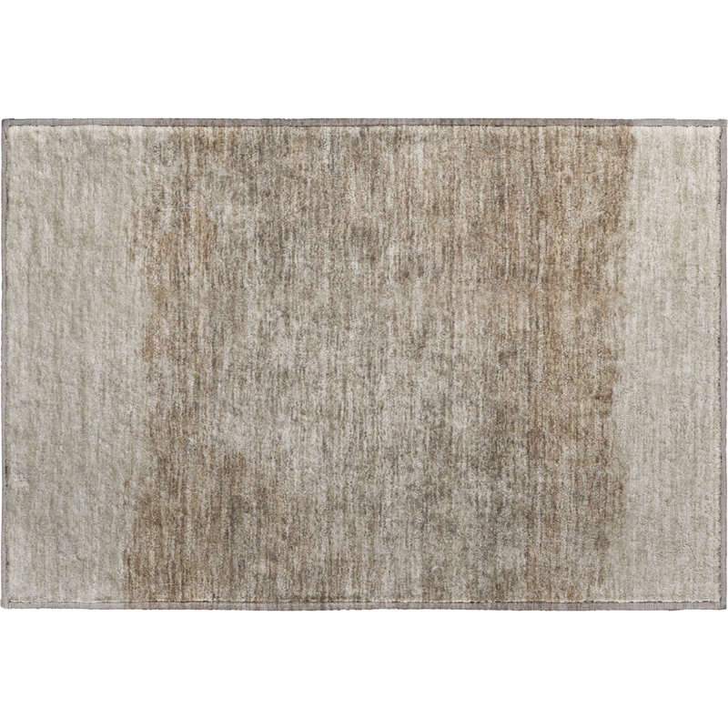 Tapis de qualité supérieure lavable à la machine Mayfield AMF2214, Beige, 1'8" x 2'6"