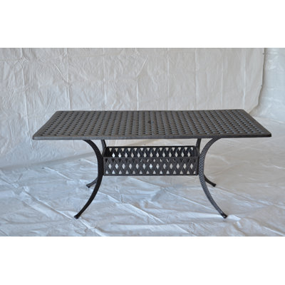 Nola Metal Dining Table by Darby Home Co
