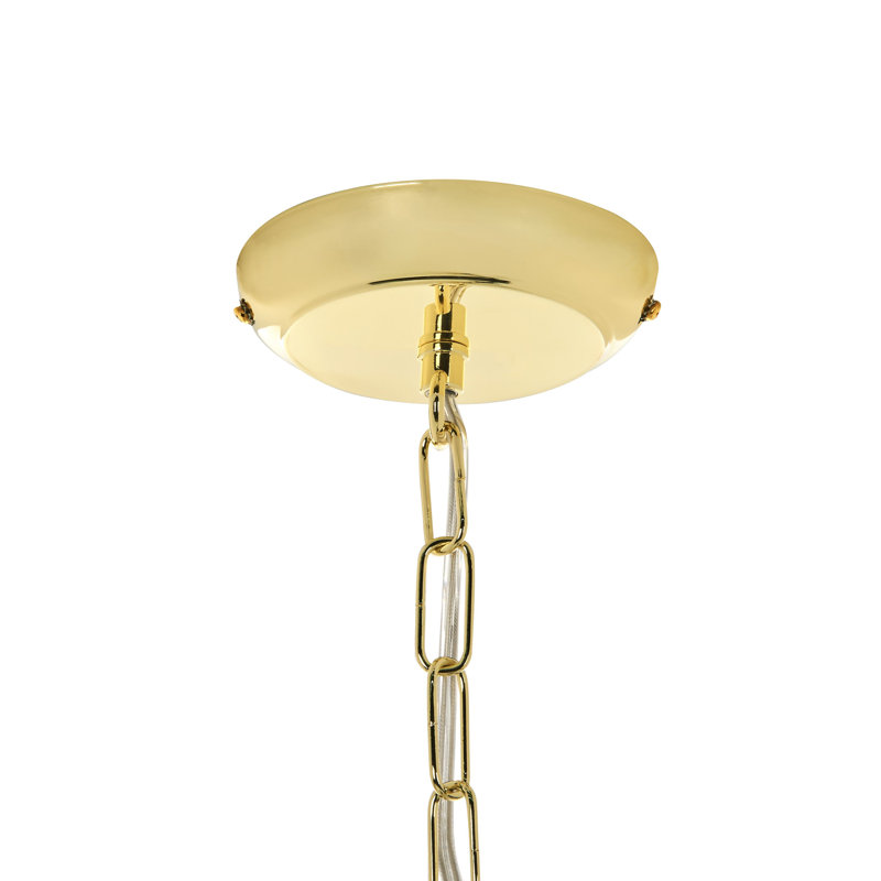 DIAMANTE 2 - Light Gold Chandelier Pendant