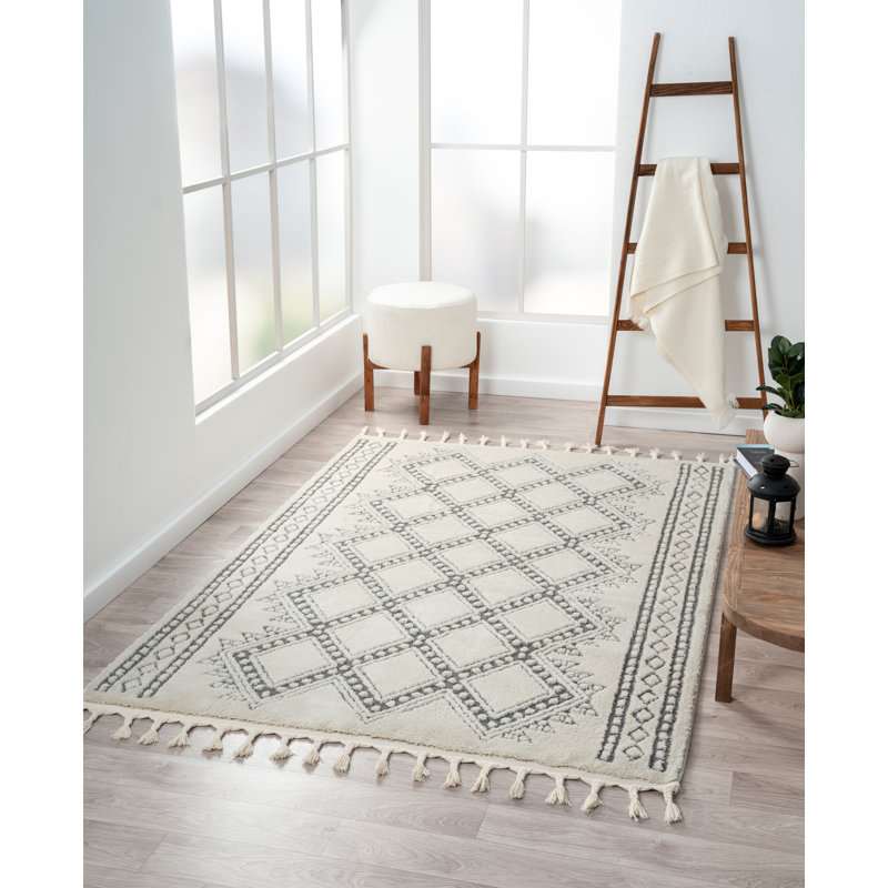 Delight Tapis white Rug, Rectangle 140 x 200cm