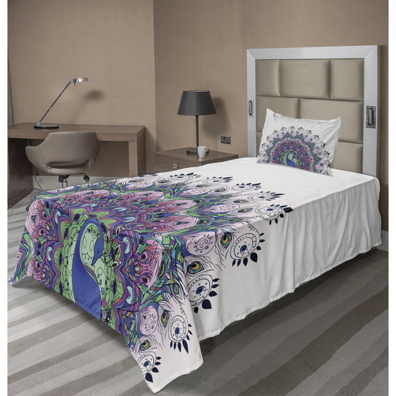 Microfiber Sheet Set, Twin Sheet Set + Fitted Sheet + 1 Pillowcase