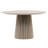Khusi Oak Round Solid Wood Dining Table
