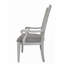 Light Grey Padded Arm Chair (Set Of 2)