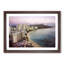 Dusk View of Waikiki Beach - Framed Print-55732747-55732750