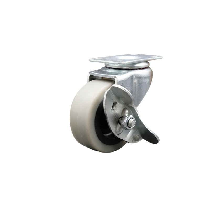 2 Inch Thermoplastic Rubber Wheel Top Plate Swivel Caster with Brake SCC/SCC-05S210-TPRS-SLB