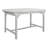 Milanovic 6 - Person Acacia Solid Wood Patio Dining Set Extendable and Umbrella Hole Included Oval Table-565711969