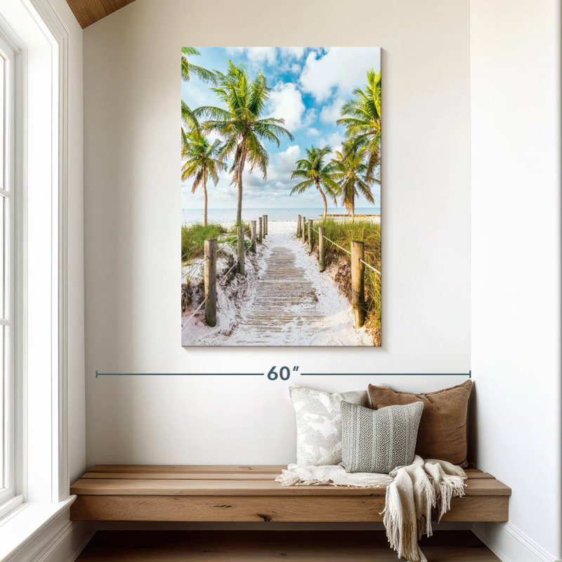 Aime To The Beach, 48" H x 32" W