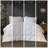 Luxurious Overfilled Bedding Sets, Polyester Microfiber Comforter, White Full/queen Size For Cozy Winter Nights