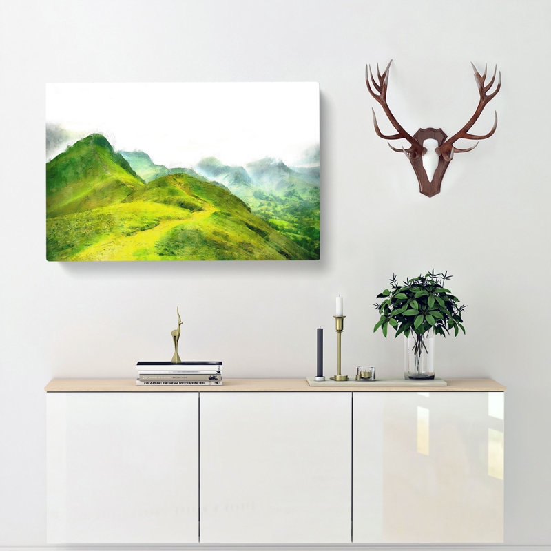 Mountains Of The Lake District - Wrapped Canvas, 50cm H x 76cm W x 3cm D