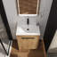Meuble-lavabo 24 po avec lavabo en céramique et deux portes à fermeture en douceur-1579249112