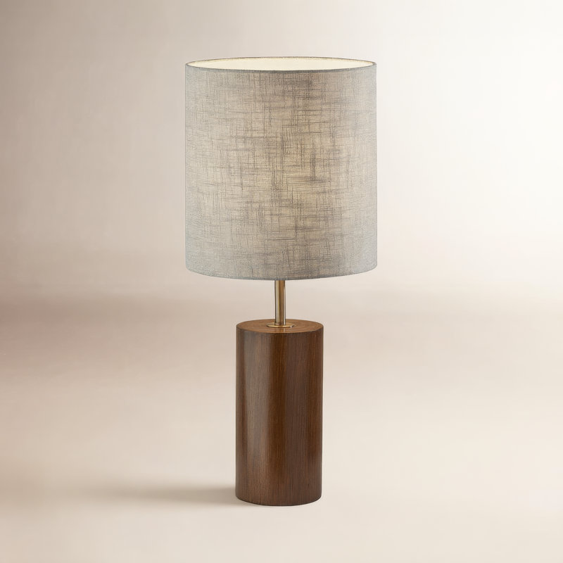 Lampe de table 30,5 po Reena, Noyer