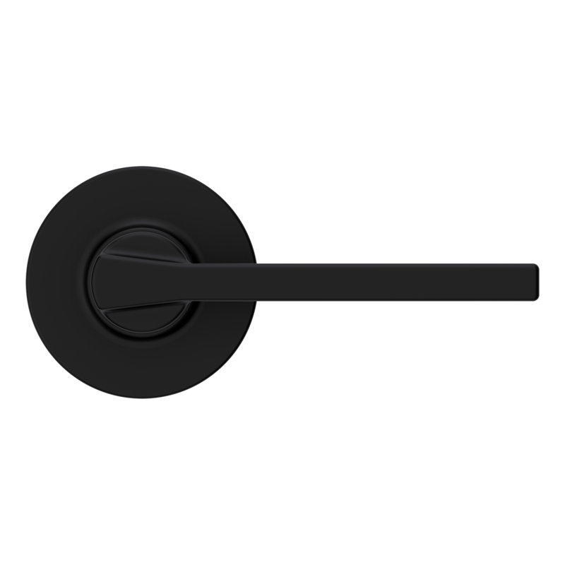 Casey Round Half-Dummy Lever, Matte Black
