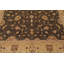 Tapis décoratif Ivoire en laine noué à la main de conception unique 7 pi 11 po x 10 pi Faduma