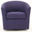 Fauteuil demi-tonneau pivotant 31 po Hansell-1784282472