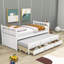 Lit plateforme simple avec lit gigogne et tiroirs-2049905468