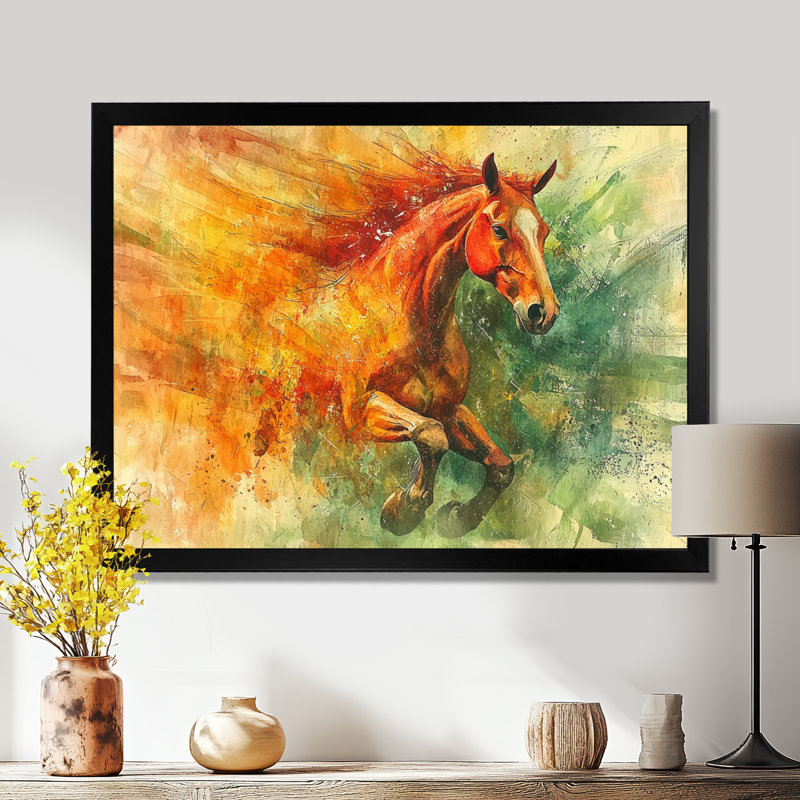 Markevia - Animals Wall Art, Impression d'un seul cadre photo, Noir, noir, noir, noir, H 16 po x l 32 po