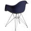 Chaise en plastique Herculaneum avec base chromée-24628023