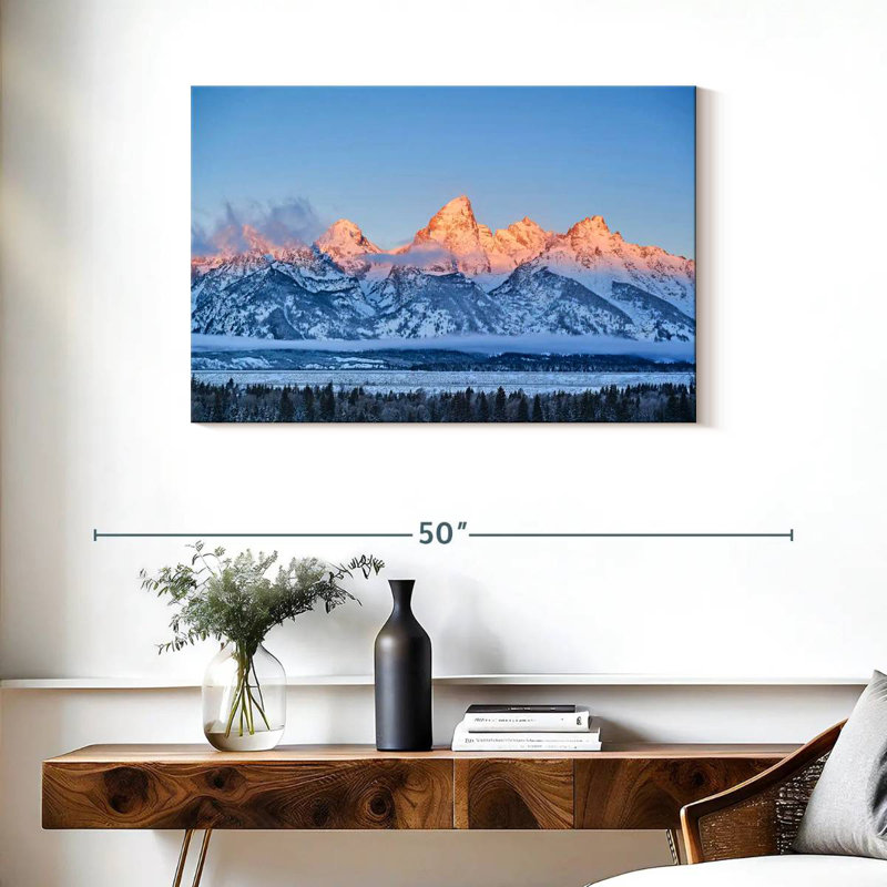 Grand Tetons Alvord Frozen, H 24 po x l 36 po