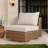 Windsor Aluminum Rattan Patio Swivel Lounge Chair