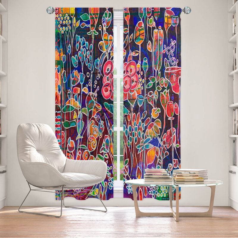 Room Darkening Curtain Pair, 20" W x 52" L