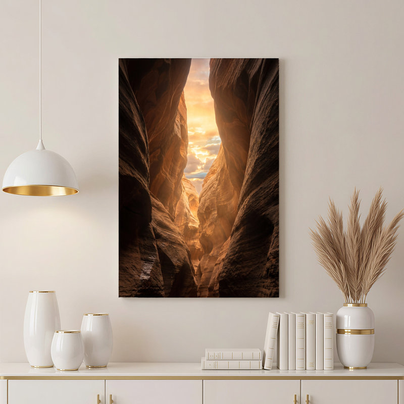 Art mural sur toile avec rainures, 24"H x 18"W