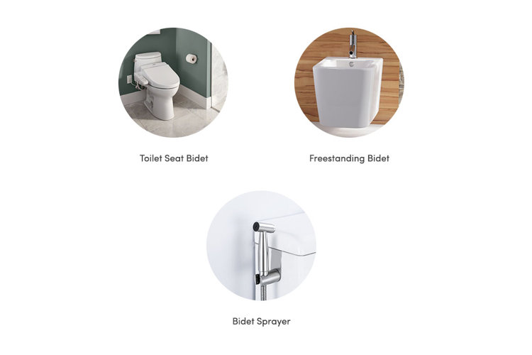 types de bidets