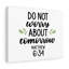 Tomorrow Matthew 6:34 1 Piece Wrapped Canvas Wall Art-1447099575