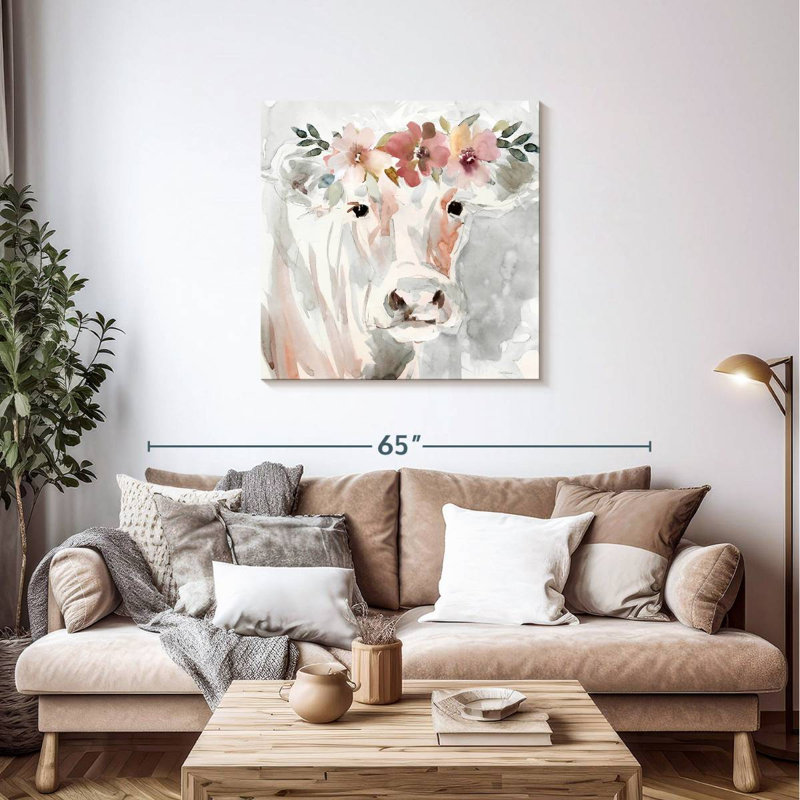 Brampt Darling Miss Bessie, 36" H x 36" W