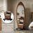 74.8"Medieval-style portable wall-mounted clothes mirror
