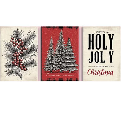 3 Piece Wrapped Canvas Print