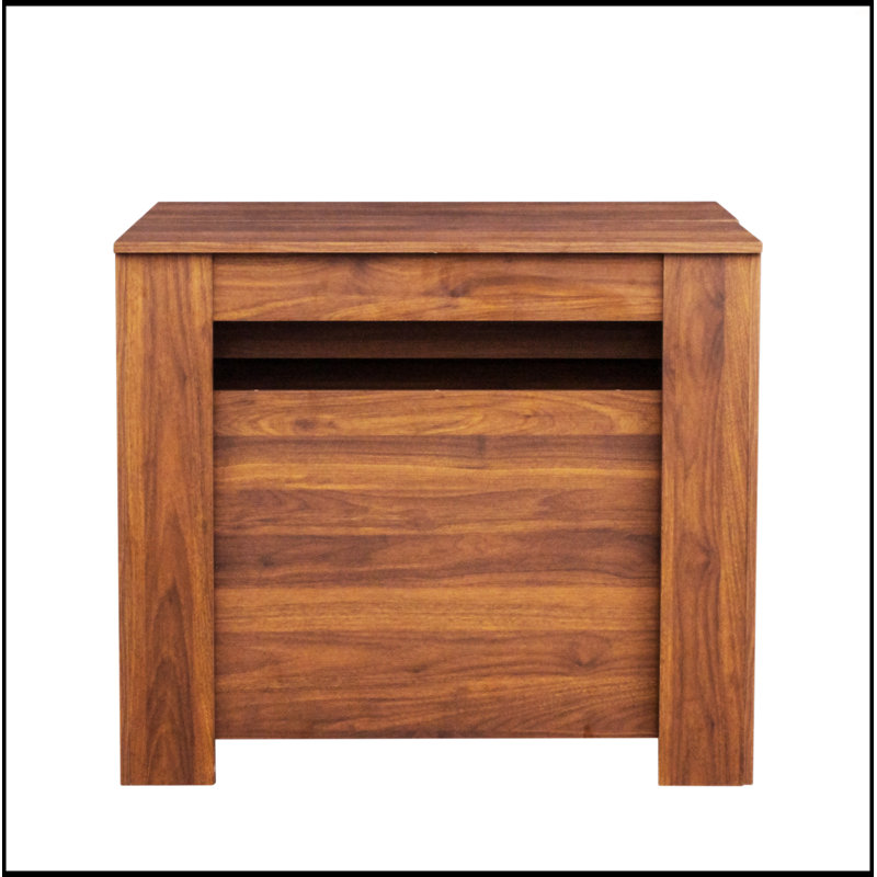 Multifunctional Extendable Console Table, Walnut