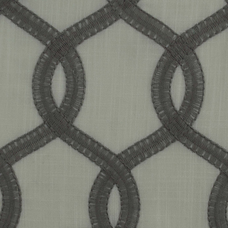 Tissu de rideaux Nantucket, gris