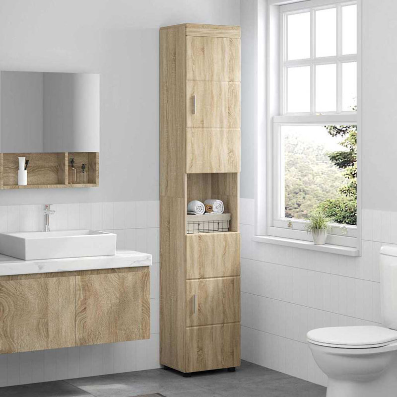 Linen Cabinet, Sonoma Oak