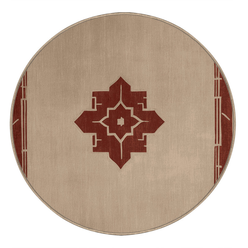 Radiant Facets Rug, Rectangle 5' x 8'
