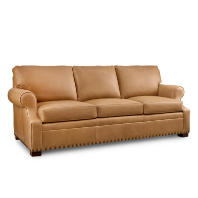 Cornell 92'' Leather Sofa