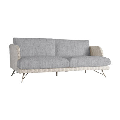 Isola Outdoor Metal Loveseat
