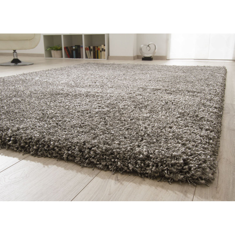 Kenyon Solid Colour Shag Area Rug, Rectangle 80 x 150cm