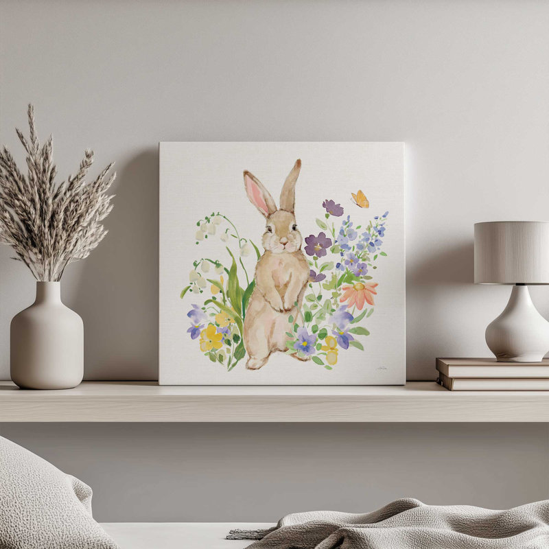 «Spring Celebration II» par Katrina Pete, reproduction d'art sur toile, H 20 po x l 20 po, Toile tendue, Ne s’applique pas