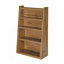 Étagère de rangement en bois extensible pour bibliothèque, bibliothèque réglable en L à 4 niveaux à 2 niveaux, extensible jusqu'à 47 pouces pour les coins muraux et les petits espaces-600460106