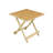 Simply Bamboo 20'' Solid Wood Square Folding Table-64330187