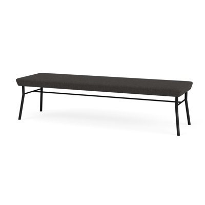 Banc en métal 3 places Chat