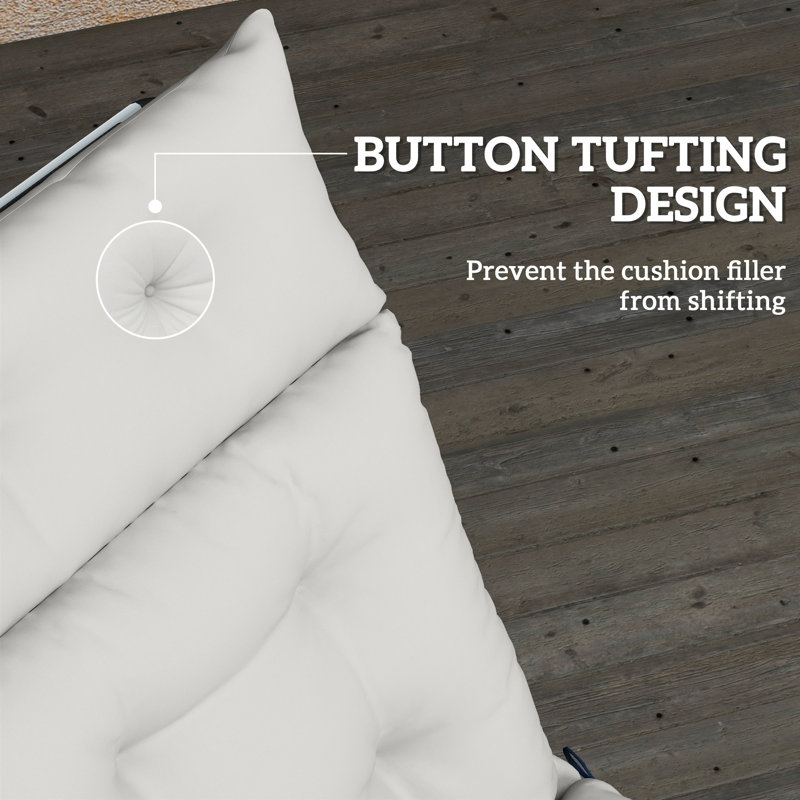 Outdoor Seat / Back Cushion, Light Grey