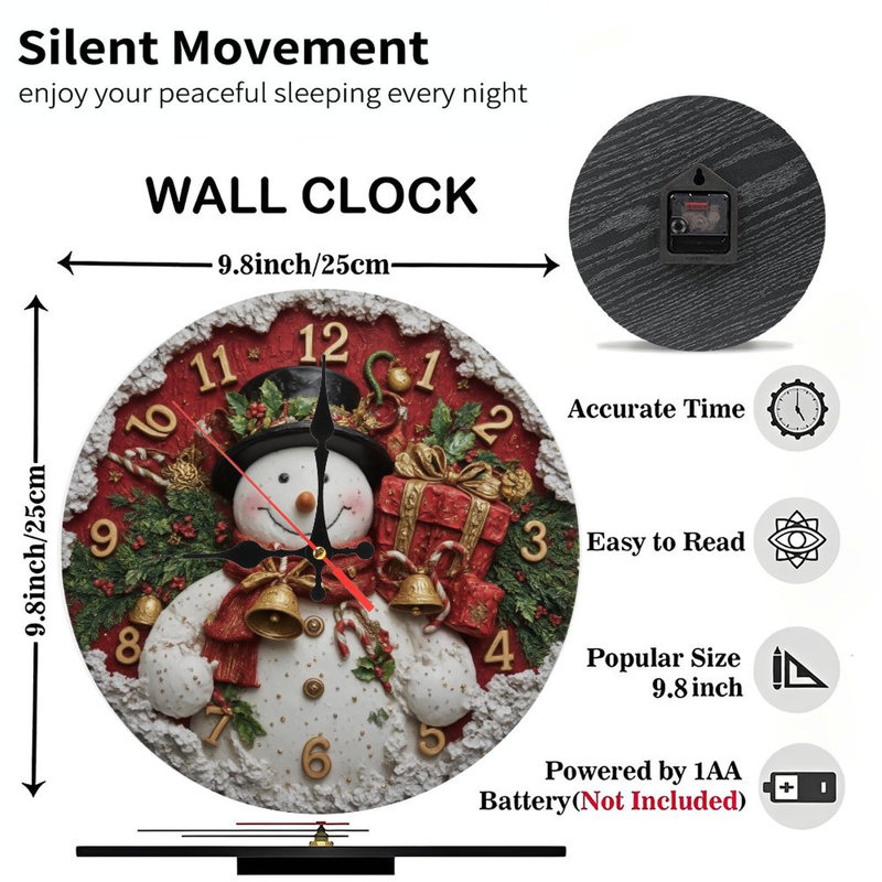 Horloge murale 9,84 "