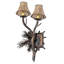 Pinewood 2 - Light Candle Wall Light