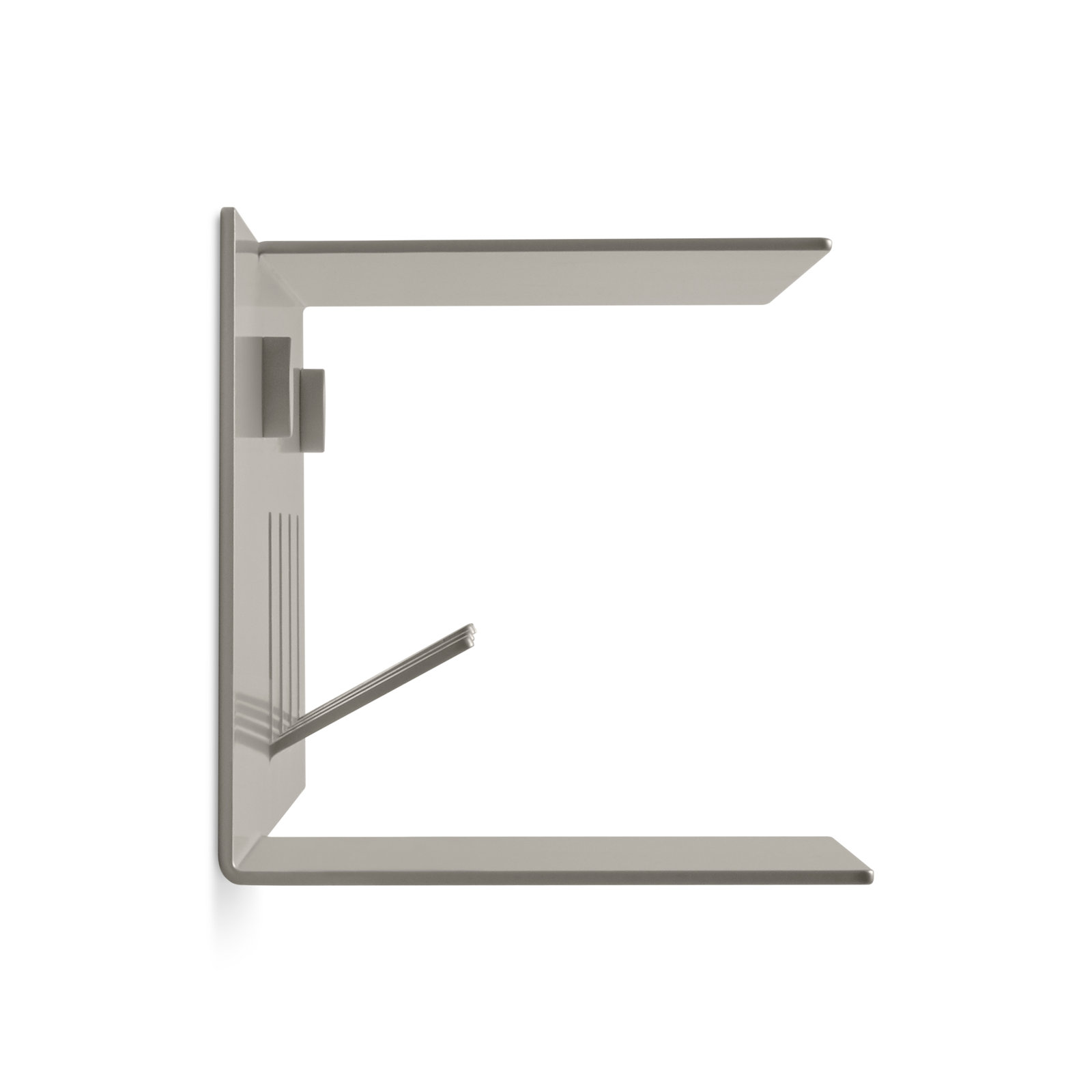 Hall Pass 4 - Hook Coat Rack, Putty