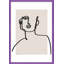 Figure and Form 2 by Romina Gadler - Framed Wall Art-1331190757-1331190764