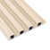 8 Pcs 96" x 6.26" WPC Waterproof Slat Wall Panels, 3D Wood Look Acoustic Diffuser Wall Paneling for Modern Decor,33.38 sq.ft.