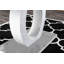 Scottsmoor Modern High Gloss & Glass Dining Table Set - 6 Scandi-Style Faux Leather Dining Chairs-86749092-86749093