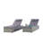Outdoor Wicker Chaise Lounge Set of 2-179119439-179119442